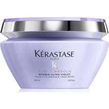 1001 Blond Absolu Ultra Violet 200 ml Sarı ve Gri Saçlar Için Silver Maske