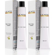 1001 Tüp Saç Boyası 60 ml 7.65 Lal Kızılı (2 Paketi)
