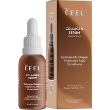 1001 Kolajen Serum 30 ml - Hidrolize Kolajen, Hyaluronik Asit ve Glutatyon Içeren Nemlendirici & Dolgun