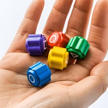 1001 Gong Gi Geleneksel Oyun Seti, 5 Renkli Premium Plastik Taş, Kaliteli Dayanıklı 5 Taş