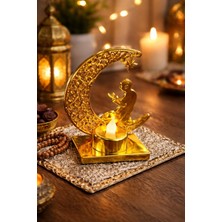 1001 Gold Pilli LED Işık, Askılı Fener Süsü Sarı Işıklar Peri Işıkları Aydınlatmalı Şerit