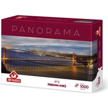 1001 Golden Gate,san Francisco 1000 Parça Panorama Puzzle