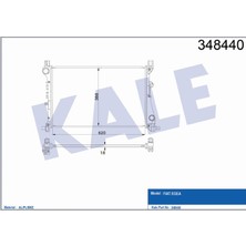 Universal Radyatör Brazıng Fıat Egea 1.3 Mjet / 1.4 Benzınlı (Mt) Al/pl/brz (16)
