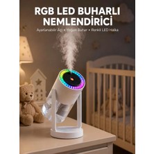 Nemere Ithalat Ultrasonik Hava Nemlendirici Renkli Işık ve Manuel Püskürtme Ayarı Yeni Nesil