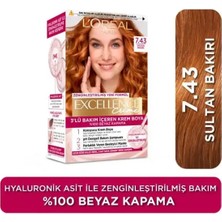 Fırsatkolik L'oreal Excellence Cool Creme Saç Boyası - 7.43 Sultan Bakırı