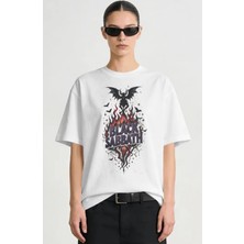 Sevbano Black Sabbath Rock Metal Müzik Grubu Baskılı Unisex Oversize Premium Tişört