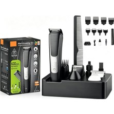 Tekoo 7in1, Erkek Bakım Seti, Saç/sakal/yüz/beden Tıraş Makinesi, Şarjlı Kablosuz Kullanım,  Evde Profesyonel Bakım