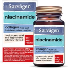 Sorvagen Niacinamide Collagen / Kolajen Hyaluronic Acid Tablet