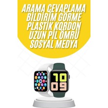 Uslucan Alışveriş Akıllı Saat Uyku ve Sağlık Takibi Arama Cevaplama 44 mm Amoled Ekran
