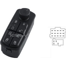 Cam Açma Anahtarı Mercedes Atego 3 2013+ Axor Sol 45455913 15+4 Pin 45455913 AN-5504 Kraw