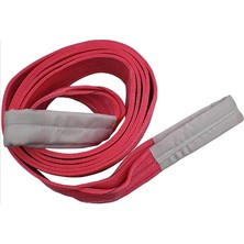 Db Strong 5 Ton 4 Metre Polyester Sapan Kırmızı Renkli Yük Taşıma Özelliği ile Güvenli