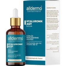 Alldermo Hyaluronik Asit Günlük Nemlendirme Desteği Serum 30 ml