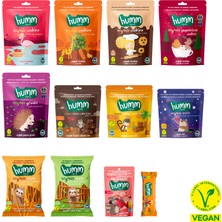 Humm Organic Okula Dönüş Organik Atıştırmalık Paketi - 12 Adet(12 Çeşit)