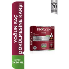 Bioxcin Forte Yoğun Saç Dökülmesine Karşı Serum 3 x 50 ml