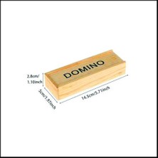 Star Domino Ahşap Kutulu Plastik Oyun 1096116 Eğlenceli