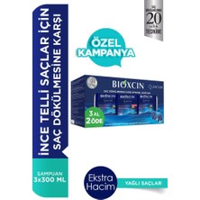 Bioxcin Quantum 3 al 2 öde Saç Dökülmesine Karşı Yağlı Saçlar İçin Şampuan