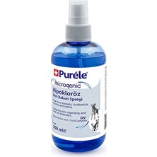 Purele Microgen Hipokloröz Kedi ve Köpek Deri Bakım Spreyi 250 ml
