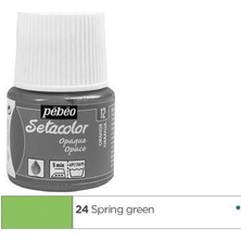 Pebeo Setacolor Opaque Örtücü Kumaş Boyası 295/24 Spring Green Renkli Özellikli