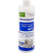 Purele Dermapet Beyaz Tüyler Için Dermatolojik Kedi ve Köpek Şampuanı 450 ml