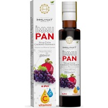 Doğa Farma İmmunat İmmupan Kırmızı Pancar Ve Siyah Üzüm Çekirdeği Ekstraktı 250 ml İmmu-Nat