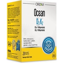 Orzax Ocean D3K2 20ml Damla