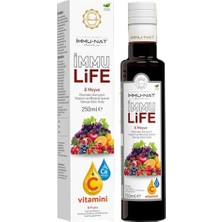 İmmunat İmmu Life 8 Meyve Karışımlı Ekstrat 250 ml İmmu-Nat