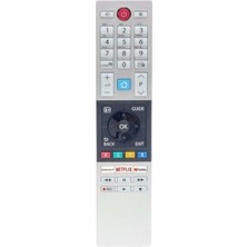 seetech şekil Toshiba Uyumlu LED Televizyon Kumandası Netflix 8528 8543