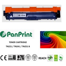 PanPrint Brother DCP-9020CDW Siyah Muadil Toner (TN221 / TN241 / TN251)