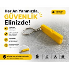 Tarzını Seç 3dmarketi Çok Amaçlı Deprem ve Antrenör Düdüğü Sarı