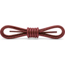 Hapshoe 70 cm Bordo Mumlu Klasik Ayakkabı Bağcığı