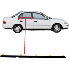 Jakuza Toyota Corolla AE101 Xli Çıta Cam Sıyırıcı Fitili Arka Dış Sağ Siyah 1993-1998