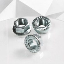 TKÇ M6 Ölçü Flanşlı Somun 10'lu Paket