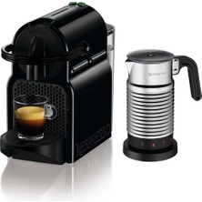 Inissia D40 Siyah + Aeroccino 4 Kahve Makinesi Seti