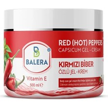 Ozka Concept Kavanoz 500 ml Masaj Bakım Jeli - Acı Biber