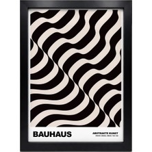 Kaynock Bauhaus 13, Modern, Contemporary Art, Sanat, Poster Tablo Dijital Tasarım Tablo Siyah