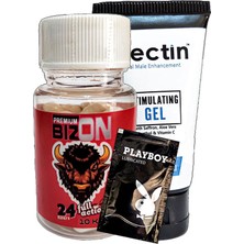 Ozka Concept Bizon Erkeklere Full Action 10LU Kapsül + Erectin + Lubricated