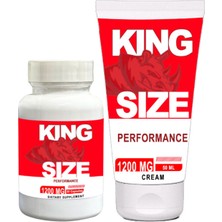 Ozka Concept King Size Erkeklere Destek 1200MG 30 Lu Kaps + 1200MG 50 ml