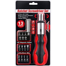 Elt 13 Parça Cırcırlı Tornavida Seti
