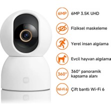 Smart Camera C500 Akıllı Ev Kamerası - 6MP 3.5K İnsan ve Evcil Hayvan Algılama (Xiaomi TR Garantili)