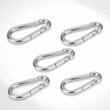 Aslanoğlu Store 6 mm Ölçülü Yaylı Karabina 5 Adet