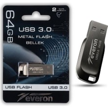 Everon 64gb USB 3.0 Metal Flash Bellek Yüksek Hızlı USB Bellek