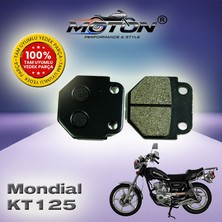 Moton Mondial Kt 125 Uyumlu, Yüksek Kaliteli Ön Disk Fren Balatası