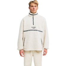 Billabong Tombstone Half Zip Erkek Krem Polar