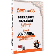 Yargı Yayınevi Yargı Yayınları 2027 Öabt Ags Din Kültürü ve Ahlak Bilgisi Öğretmenliği Dkab Son 7 Sınav Çıkmış Sorula