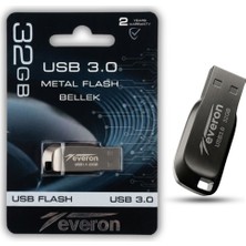 Everon 32gb USB 3.0 Metal Flash Bellek Yüksek Hızlı USB Bellek