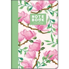 Be Online Natural Collection Rosy Nature Sert Kapak 14X21 Çizgisiz Defter Natural-03-Blk