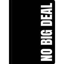 Be Online Words Collection No Big Deal Sert Kapak 14X21 Çizgili Defter Words-07-Lnd