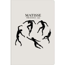 Be Online Art Collection The Dance Sert Kapak 14X21 Noktalı Defter Art-01-Dtt