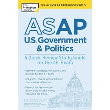 Princeton Review Asap U.s. Government & Politics: A Quick-Review Study Guide For The Ap Exam