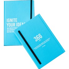 Be Online 366 Collection Blue Sert Kapak 14X21 Çizgili Defter 366-03-LND